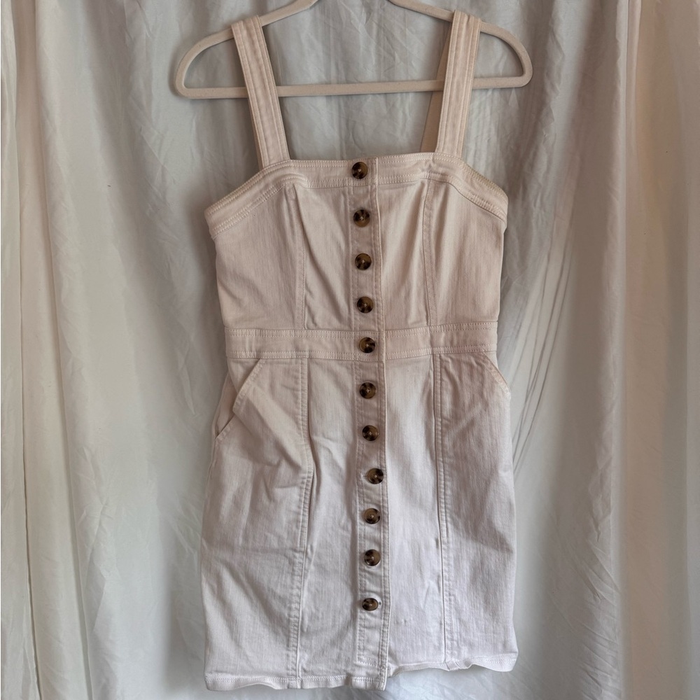 Express Button Front Summer Dress